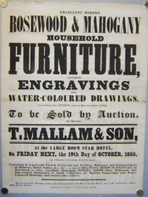 Oxfordshire 1850 S Auction Posters Product Categories Books